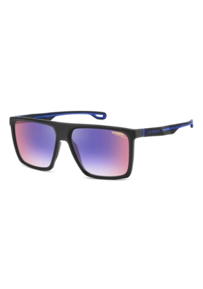 Carrera Blue Shaded Red Square Mens Sunglasses CARRERA 4019/S 0807/YB 58