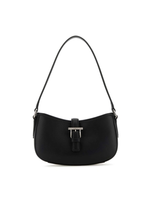 Alexander Mcqueen Black Leather Mini Shoulder Bag