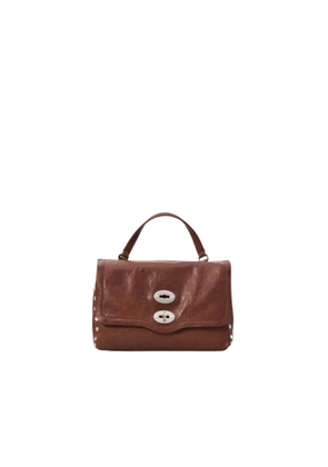 Zanellato Postina Tabacco Small Leather Handbag