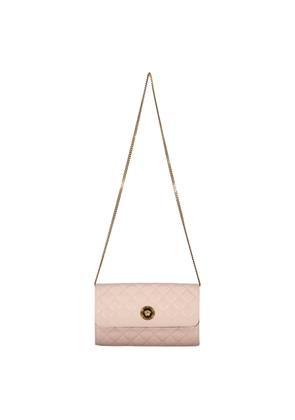 Versace Leather Clutch With Logo