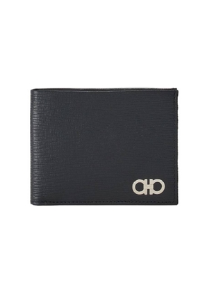 Ferragamo Gancini Bi-Fold Leather Wallet