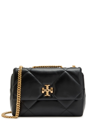 Tory Burch Kira Diamond-quilt Leather Shoulder bag - Black - One Size