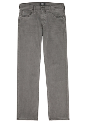 Paige Normandie Straight-leg Jeans - Grey - 34 (W34 / L)