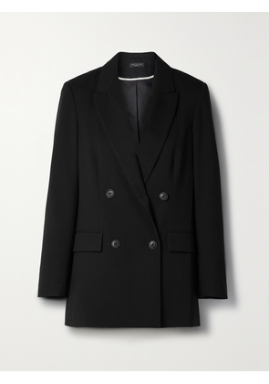 RAG & BONE - Icons Andie Double-breasted Wool-blend Twill Blazer - Black - US0,US2,US4,US6,US8,US10,US12