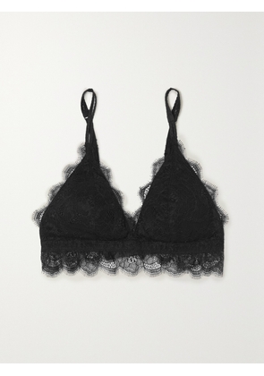 LOVE STORIES - Gwen Corded Lace Triangle Bra - Black - 32A,34A,36A,38A,32C,34C,36C,38C