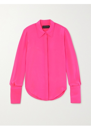 Brandon Maxwell - Silk Shirt - Pink - US0,US2,US4,US6,US8,US10,US12,US14,US16
