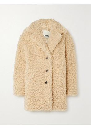 Isabel Marant - Sabrine Oversized Faux Shearling Coat - Neutrals - FR 34,FR 36,FR 38,FR 40,FR 42,FR 44