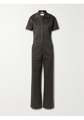 Rivet Utility - Icon Cotton-blend Twill Jumpsuit - Green - x small,small,medium,large,x large