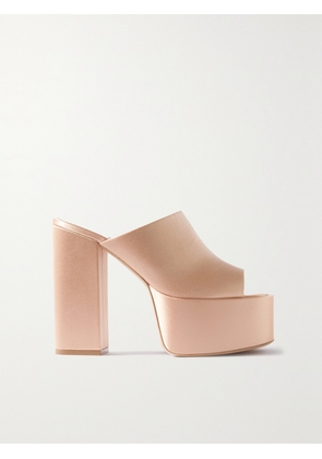 Paris Texas - Sasha Satin Platform Sandals - Pink - IT35,IT35.5,IT36,IT36.5,IT37,IT37.5,IT38,IT38.5,IT39,IT39.5,IT40,IT40.5,IT41