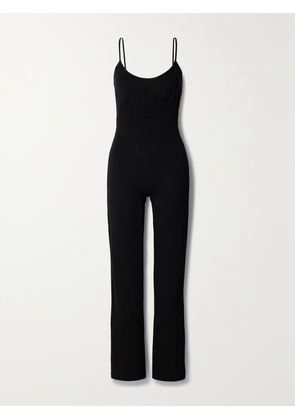 LESET - Rio Corset Stretch-ponte Jumpsuit - Black - x small,small,medium,large,x large