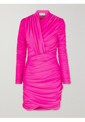 AZ FACTORY - + Ester Manas Draped Stretch-jersey Mini Dress - Pink - FR 36,FR 38,FR 40,FR 42,FR 44