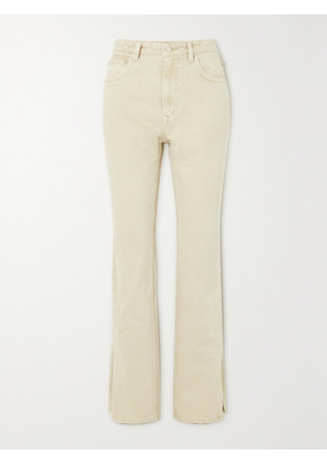 GRLFRND - Harlow High-rise Bootcut Jeans - Neutrals - 23,24,25,26,27,28,29,30,31,32