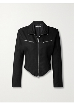 Stella McCartney - Grain De Poudre Jacket - Black - IT34,IT36,IT38,IT40,IT42,IT44,IT46,IT48,IT50