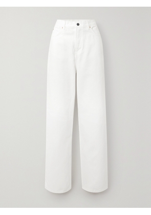 WARDROBE.NYC - Low-rise Boyfriend Jeans - White - 24,25,26,27,28,29,30,31