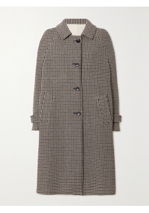 FORTELA - Alessandro Houndstooth Wool-blend Coat - Gray - IT36,IT38,IT40,IT42,IT44,IT46