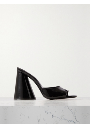 The Attico - Luz Patent-leather Mules - Black - IT35,IT35.5,IT36,IT36.5,IT37,IT37.5,IT38,IT38.5,IT39,IT39.5,IT40,IT40.5,IT41,IT41.5,IT42