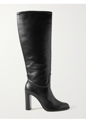 ALEXANDRE BIRMAN - Lauren Leather Knee Boots - Black - IT36,IT36.5,IT37,IT37.5,IT38,IT38.5,IT39,IT39.5,IT40,IT41,IT42