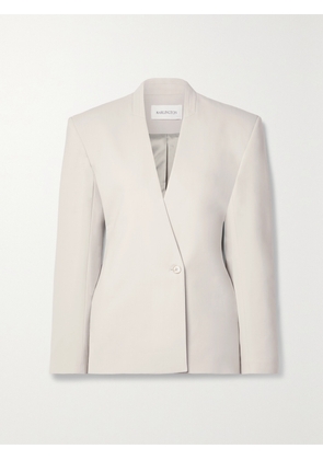 16ARLINGTON - Elinor Woven Blazer - Off-white - UK 4,UK 6,UK 8,UK 10,UK 12,UK 14