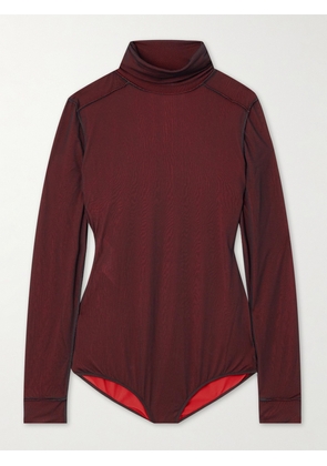 Maison Margiela - Layered Jersey Turtleneck Bodysuit - IT36,IT38,IT40,IT42,IT44,IT46,IT48