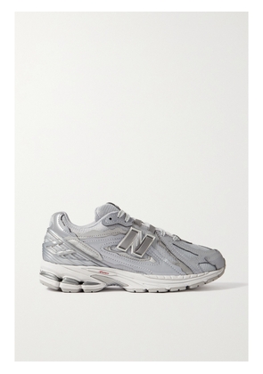 New Balance - 1906 Metallic Faux Leather-trimmed Mesh Sneakers - Gray - US4,US4.5,US5,US5.5,US6,US6.5,US7,US7.5,US8,US8.5,US9,US9.5,US10,US10.5,US11