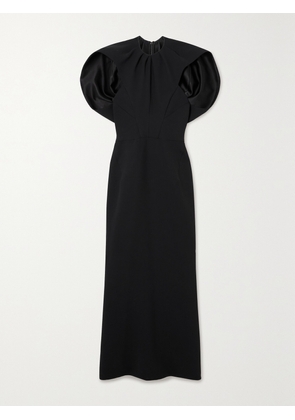 Maticevski - Cypress Ruched Crepe Midi Dress - Black - UK 6,UK 8,UK 10,UK 12,UK 14,UK 16,UK 18