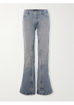Y/PROJECT - Convertible Low-rise Straight-leg Jeans - Blue - 25,26,27,28,29,30