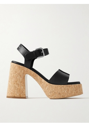 Stella McCartney - + Net Sustain Skyla Vegea® Platform Sandals - Black - IT35,IT35.5,IT36,IT36.5,IT37,IT37.5,IT38,IT38.5,IT39,IT39.5,IT40,IT40.5,IT41