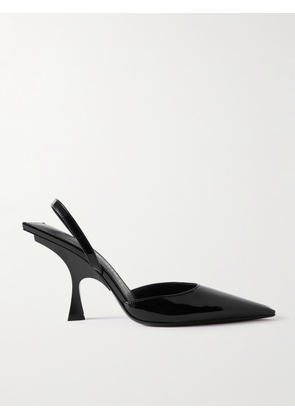 The Attico - Ester Patent-leather Mules - Black - IT35,IT35.5,IT36,IT36.5,IT37,IT37.5,IT38,IT38.5,IT39,IT39.5,IT40,IT40.5,IT41,IT41.5,IT42