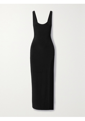 Norma Kamali - Marissa Stretch-jersey Midi Dress - Black - xx small,x small,small,medium,large,x large