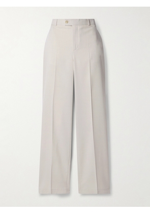 BETTTER - + Net Sustain Grain De Poudre Wool-blend Straight-leg Pants - Neutrals - x small,small,medium,large