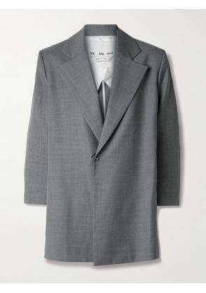 SASUPHI - Benni Wool Blazer - Gray - IT36,IT38,IT40,IT42,IT44