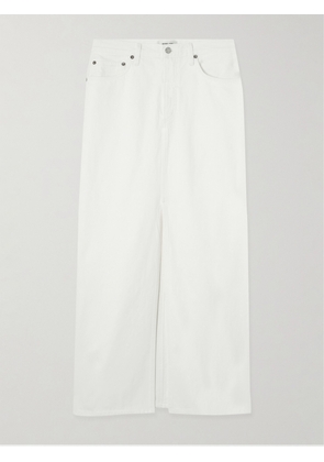 AGOLDE - Leif Denim Maxi Skirt - White - 23,24,25,26,27,28,29,30,31,32