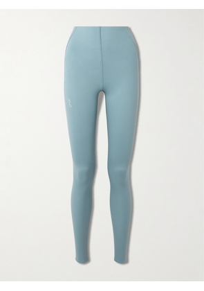 ON - Active Stretch Recycled Leggings - Blue - x small,small,medium,large,x large