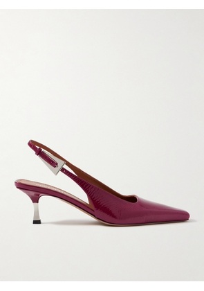Paris Texas - Bettina Patent-leather Slingback Pumps - Red - IT35,IT35.5,IT36,IT36.5,IT37,IT37.5,IT38,IT38.5,IT39,IT39.5,IT40,IT40.5,IT41