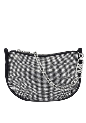 Michael Kors Small Kendall Embellished Suede Shoulder Bag