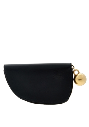 Burberry Zip-Around Leather Coin Pouch