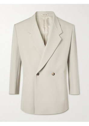 Fear of God - Eternal California Double-Breasted Virgin Wool and Cotton-Blend Twill Blazer - Men - Neutrals - IT 46