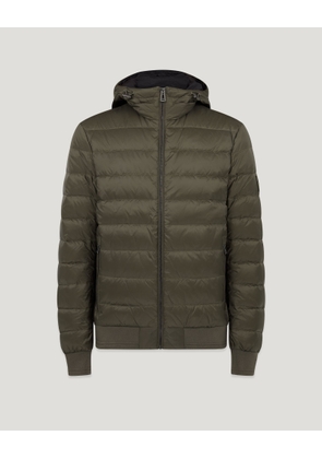 Belstaff Control Jacket Men's Down Filled Nylon Major Brown Size 2XL