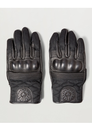 Belstaff Hampstead Motorcycle Glove Men's Calf Leather Black / Black Size 2XL