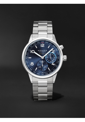 NOMOS Glashütte - Club Sport Neomatik Worldtimer Blue Automatic 40mm Stainless Steel Watch, Ref. No. 790 - Men - Blue