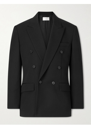 The Row - Perin Double-Breasted Wool-Gabardine Blazer - Men - Black - UK/US 36