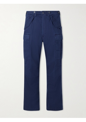 Polo Ralph Lauren - Straight-Leg Cotton Cargo Trousers - Men - Blue - UK/US 30