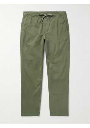 Polo Ralph Lauren - Prepster Tapered Cotton-Blend Twill Drawstring Trousers - Men - Green - XS