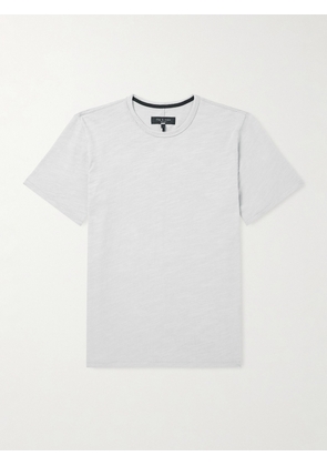 Rag & Bone - Flame Cotton-Jersey T-Shirt - Men - Gray - XS