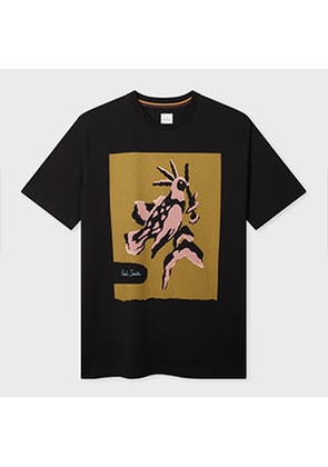 Paul Smith Black 'Bird' Print T-Shirt
