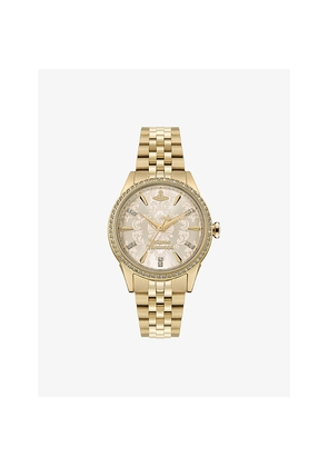 Vivienne Westwood Watches Little Wallace Stainless-Steel and Swarovski-Crystal Watch