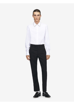 ALEXANDER MCQUEEN - Tuxedo Trousers - Item 851315QVAAA1000
