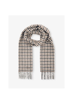 Mens Reiss Hound Wool and Cashmere Scarf