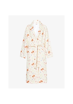 Womens Djerf Avenue Fruit Terry-Cotton Robe