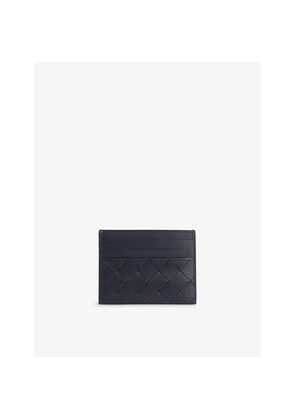 Mens Bottega Veneta Intrecciato Leather Card Holder